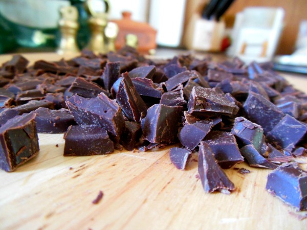 chocolate pieces