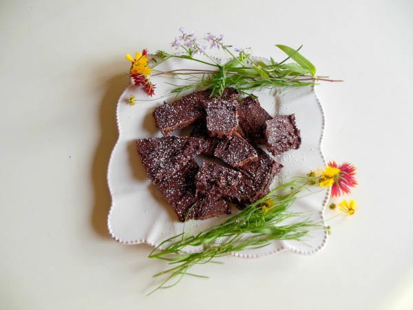 vegan truffle bark