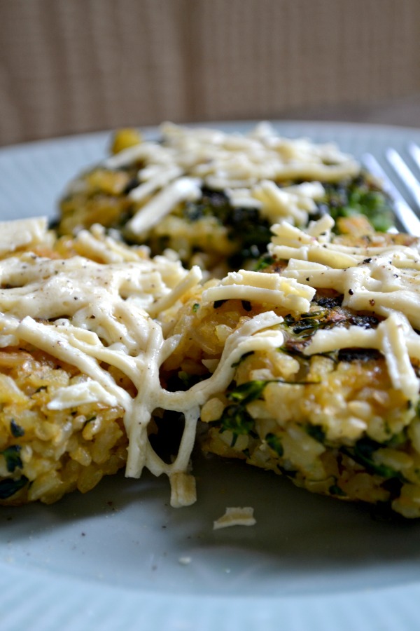 brown rice patties