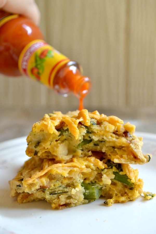cheesy broccolini breakfast biscuits