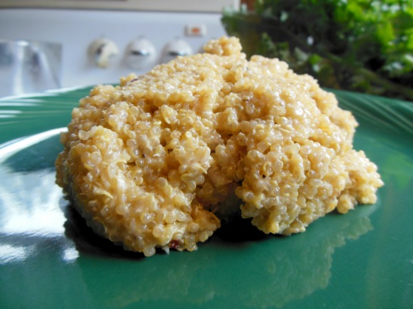 cheesy quinoa