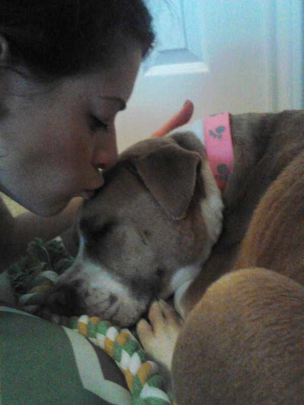 pretty girl at home