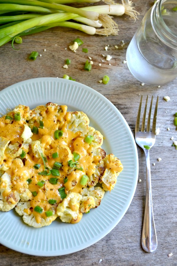 cauliflower vegan cheese steak