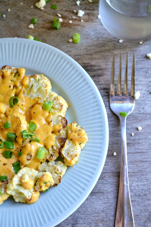 cauliflower cheese steak