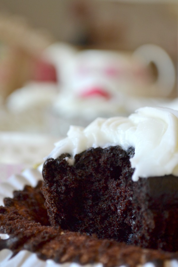 fudgy cupcake