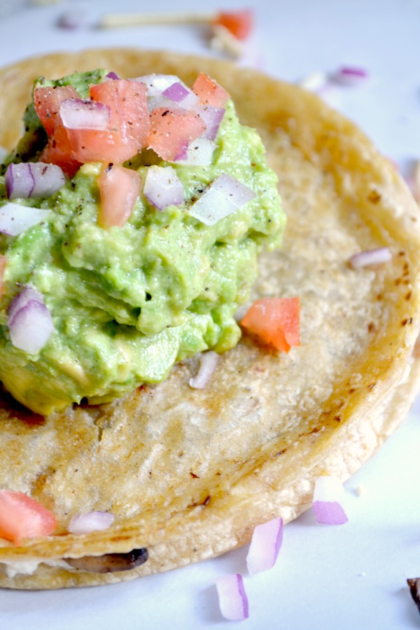 homemade guacamole