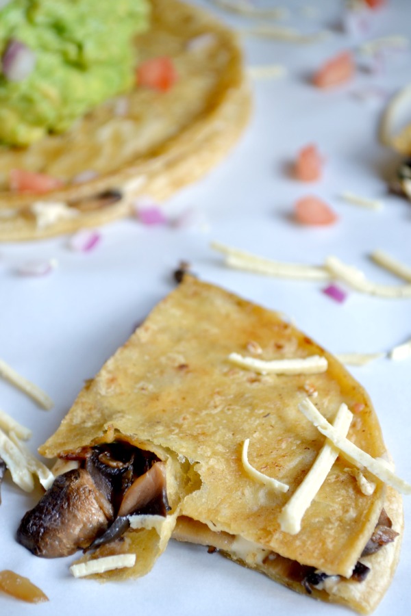 vegan quesadillas