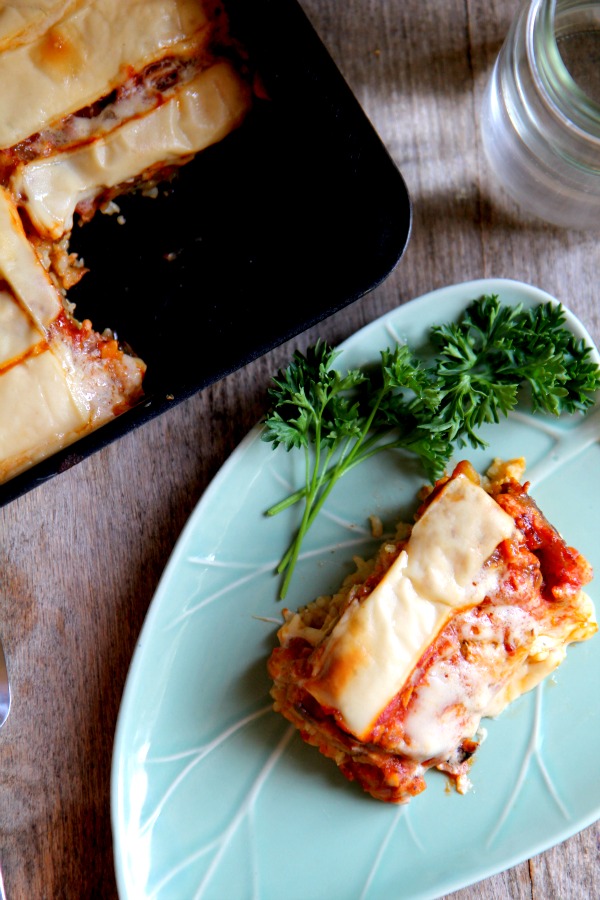 eggplant parmesan casserole