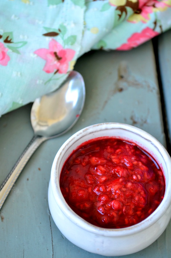raspberry glaze