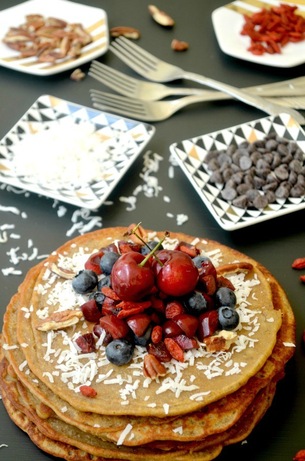 banana chip pancakes