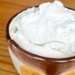 vegan vanilla whipped cream