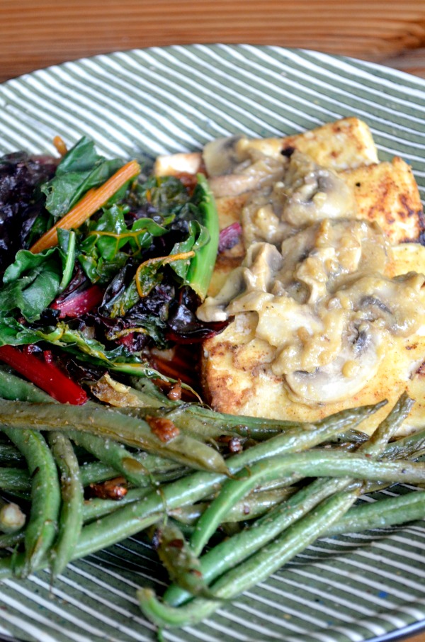 tofu and veggies